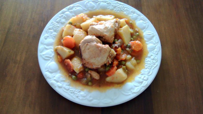 Pollo a la Portuguesa
