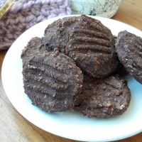 Cookies de garbanzos avena y chocolate